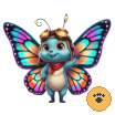 Animalito Mariposa número 43